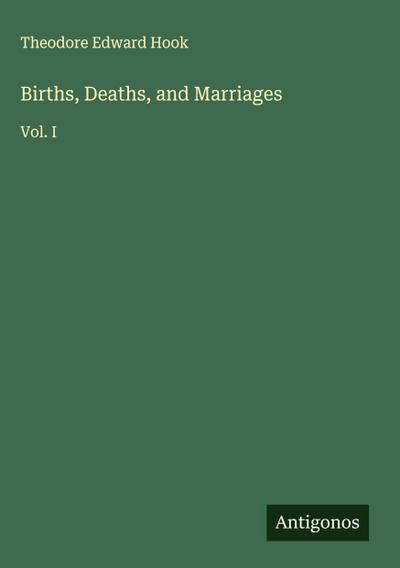 Births, Deaths, and Marriages