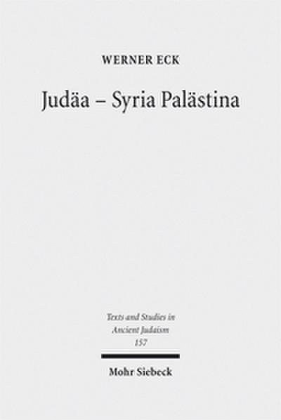 Judäa - Syria Palästina