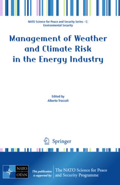 Management of Weather and Climate Risk in the Energy Industry