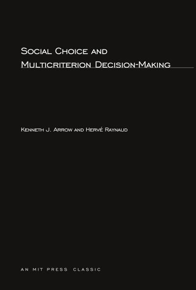 Social Choice and Multicriterion Decision-Making
