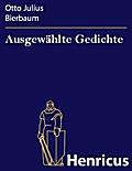 Ausgewählte Gedichte