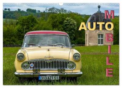 AUTO MOBILE (Calendrier mural 2026 DIN A3 vertical), CALVENDO calendrier mensuel