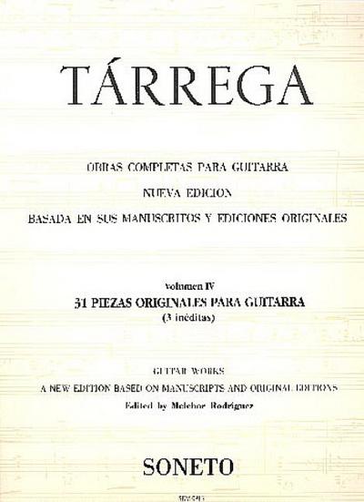 Obras completas para guitarra vol.431 piezas originales (nos.1-14)