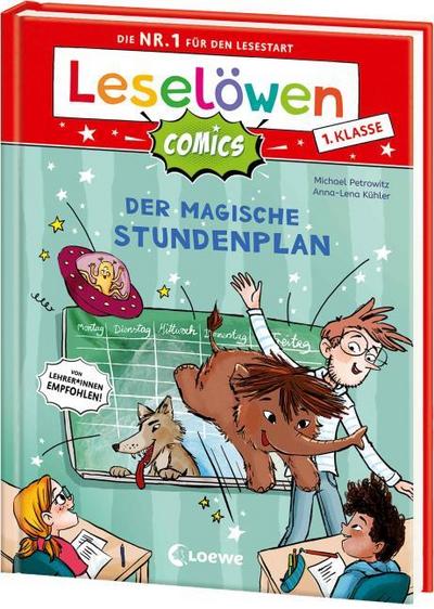 Leselöwen Comics - Der magische Stundenplan