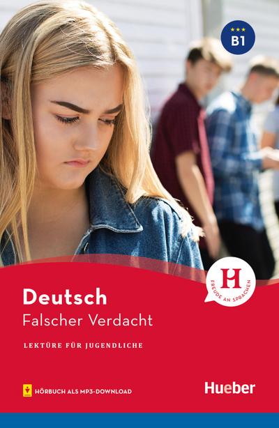 Falscher Verdacht: Lektüre mit Audios online (Lektüre für Jugendliche)