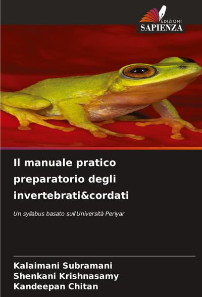 Il manuale pratico preparatorio degli invertebrati&cordati