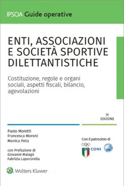 Enti, associazioni e società sportive dilettantistiche
