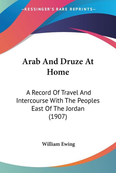 Arab And Druze At Home