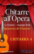 Spartiti per Quintetto / Ensemble "Chitarre all’Opera" - volume Chitarra 4