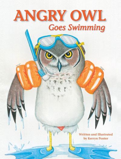 Angry Owl Goes Swimming
