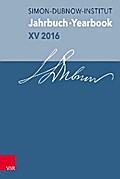 Jahrbuch des Simon-Dubnow-Instituts / Simon Dubnow Institute Yearbook XV/2016