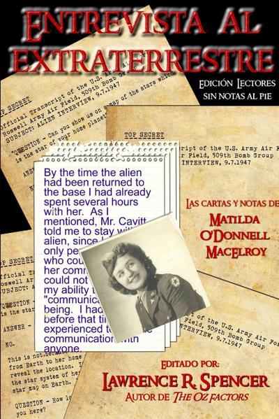 ENTREVISTA AL EXTRATERRESTRE (Sin las notas al pie)