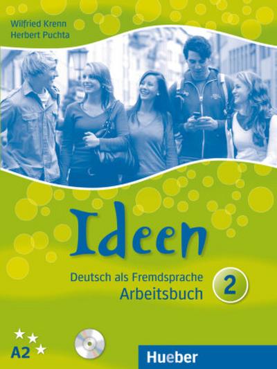 Ideen - Deutsch als Fremdsprache Arbeitsbuch, m. 2 Audio-CDs