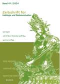 Zeitschrift für Indologie und Südasienstudien, Band 41 (2024)