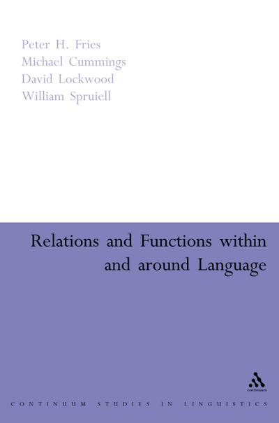 Relations and Functions within and around Language