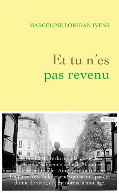 Et tu n’es pas revenu