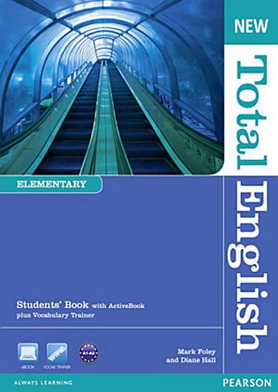 New Total English, Elementary Students’ Book, w. Active Book plus Vocabulary Trainer CD-ROM