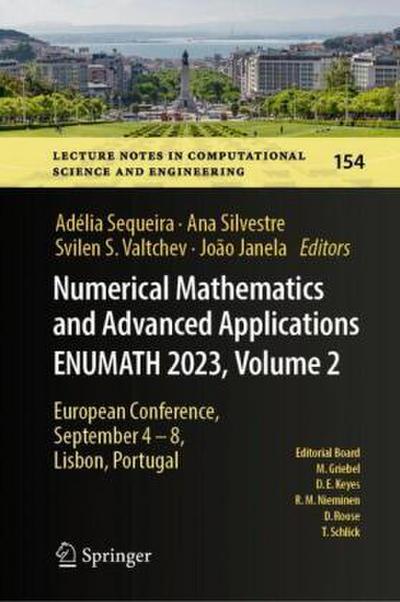 Numerical Mathematics and Advanced Applications ENUMATH 2023, Volume 2