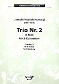 Trio b-Moll Nr.2für 3 Klarinetten