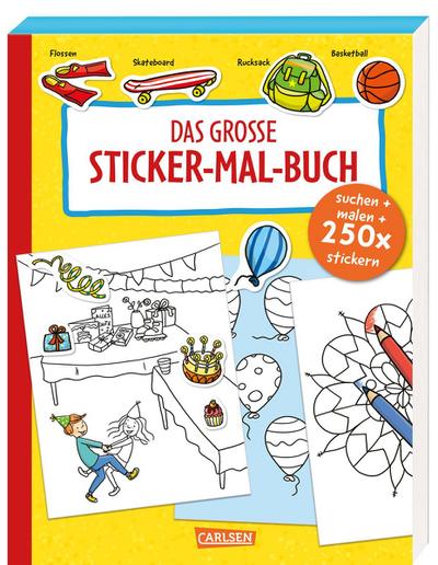 Das große Sticker-Mal-Buch