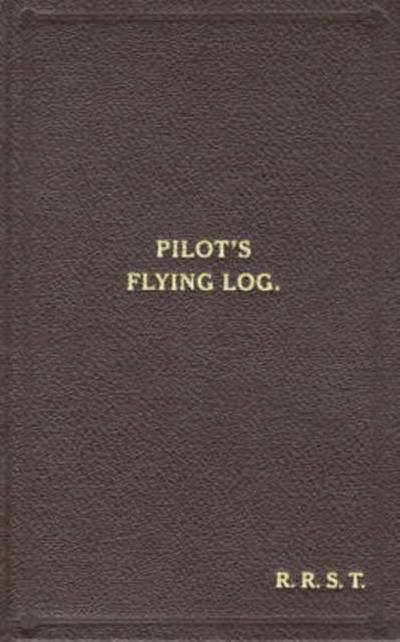 W/Cdr Robert Stanford Tuck Facsimile Flying Log Book