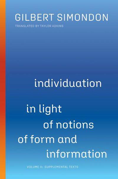 Individuation in Light of Notions of Form and Information
