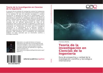 Teoría de la investigación en Ciencias de la Ingeniería