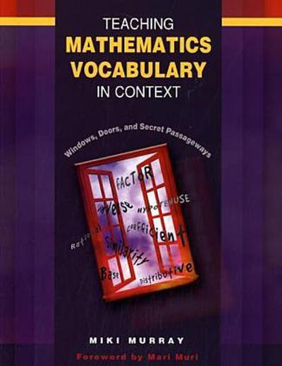 Teaching Mathematics Vocabulary in Context