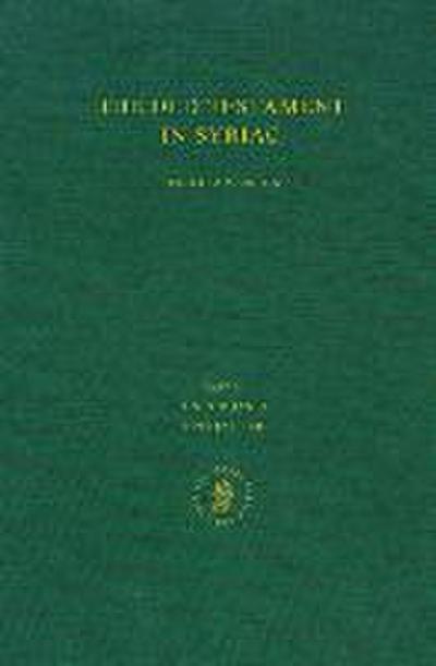 The Old Testament in Syriac According to the Peshi&#7789;ta Version, Part V: Concordance, Vol. 1 Pentateuch