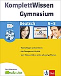KomplettWissen Gymnasium. Deutsch 5.-8. Klasse. Mit CD-ROM