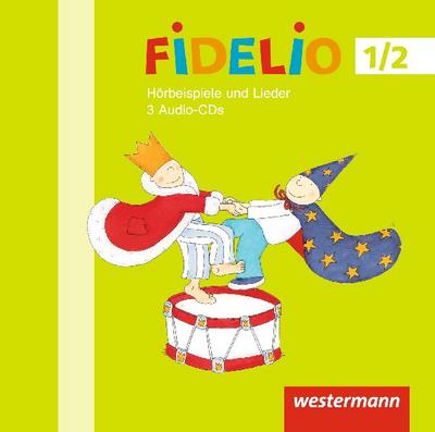 Fidelio Musikbücher 1 / 2. Hörbeispiele CD. Allgemeine Ausgabe 
