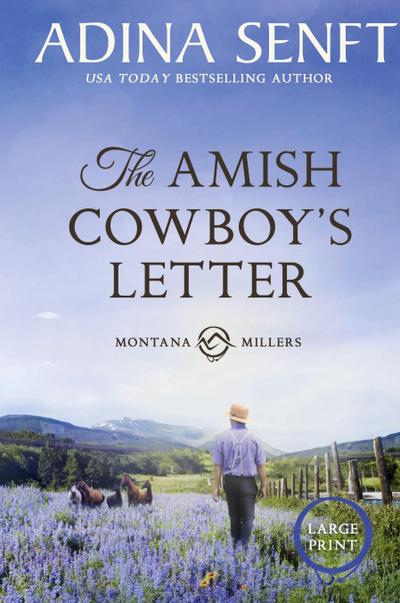 The Amish Cowboy’s Letter (Large Print Hardcover)
