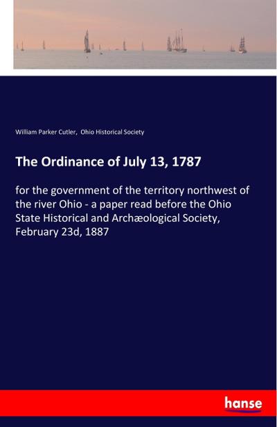The Ordinance of July 13, 1787