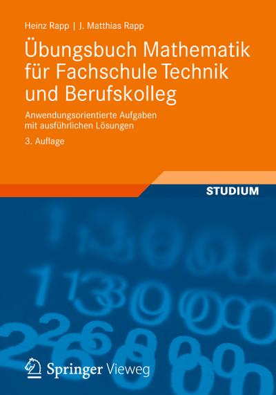 Übungsbuch Mathematik für Fachschule Technik und Berufskolleg
