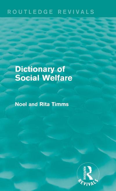 Dictionary of Social Welfare