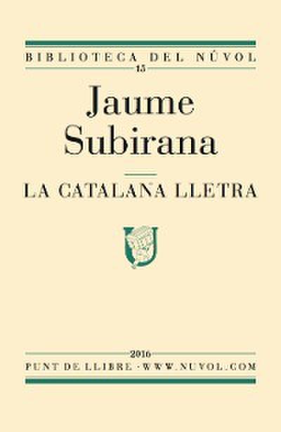 La catalana lletra