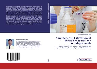 Simultaneous Estimation of Benzodiazepines  and Antidepressants