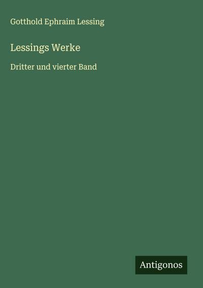 Lessings Werke 