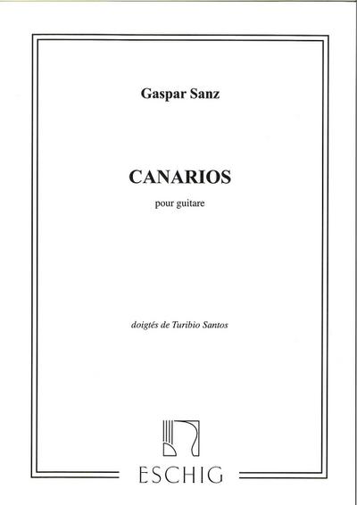 Canarios 15 diferencias escogidassobre el Canario pour guitare