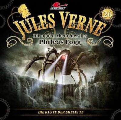 Die neuen Abenteuer des Phileas Fogg - Die Küste der Skelette. Tl.26, 1 Audio-CD,1 Audio-CD
