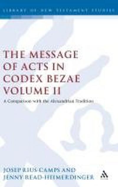 The Message of Acts in Codex Bezae