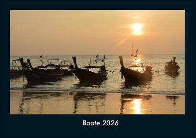 Boote 2026 Fotokalender DIN A4