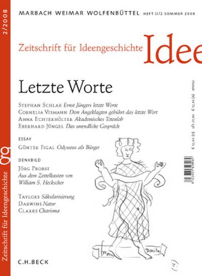 Zeitschrift für Ideengeschichte Letzte Worte