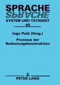 Prozesse der Bedeutungskonstruktion