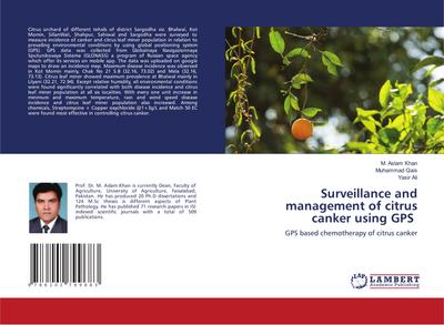 Surveillance and management of citrus canker using GPS
