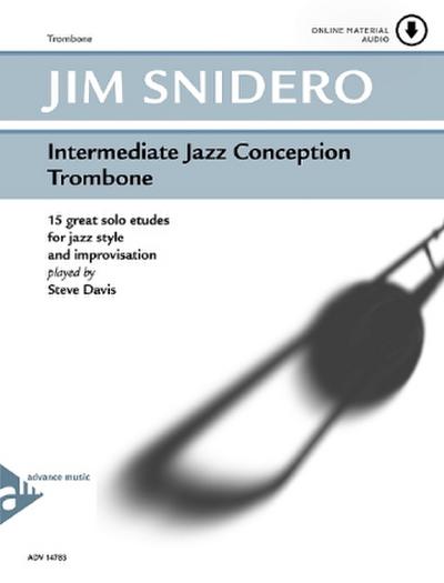 Intermediate Jazz Conception, Trombone, w. Audio-CD