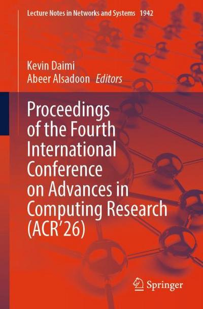 Proceedings of the Fourth International Conference on Advances in Computing Research (ACR26)