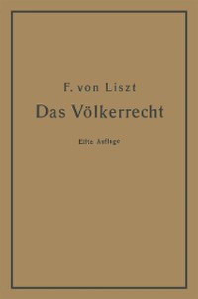 Das Völkerrecht
