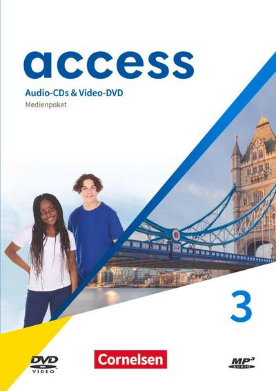 Access Band 3: 7. Schuljahr - Audio-CDs und Video-DVD