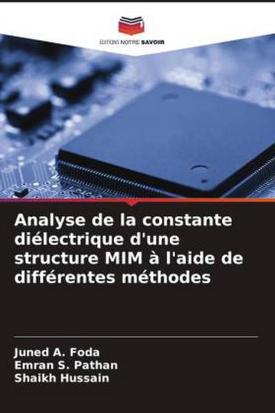 Analyse de la constante diélectrique d’une structure MIM à l’aide de différentes méthodes